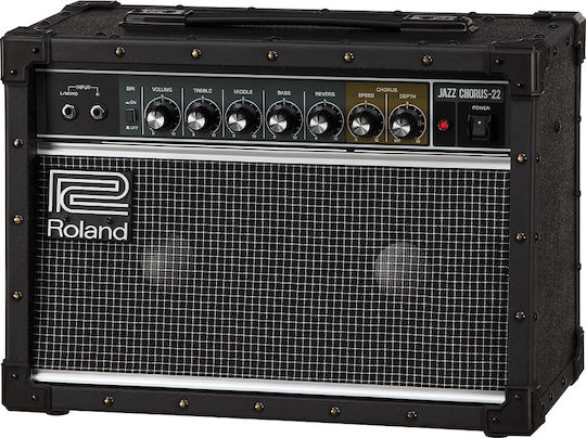 Roland JC-22 Jazz Chorus 30w Combo Amplifier for Electric Guitar 2 x 6.5" 30W Black