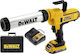DEWALT Electric Silicone Glue Gun Battery 18V 1x2Ah with Carrying Case