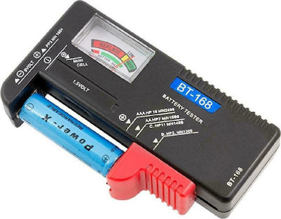 AG372 Αναλογικό Battery Tester με Πτυσσόμενη Υποδοχή