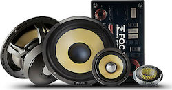 Focal Set Auto-Lautsprecher ES 165KX3 Autolautsprecher mit 120W RMS (3 Weg)