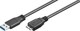 Goobay Редовна USB 3.0 до микро USB кабел Черен 1.0м (95169) 1бр