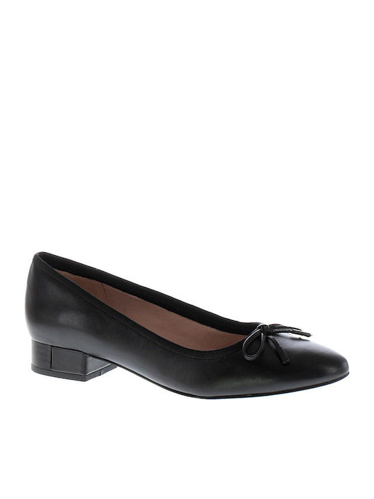 Clarks Anatomic Leather Ballerinas Eliberry Isla Black