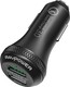 RAVPower Φορτιστής Αυτοκινήτου Dual USB Car Charger with Quick Charge 3.0 Συνολικής Έντασης 7.2A Γρήγορης Φόρτισης με Θύρες: 2xUSB