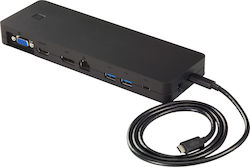 Fujitsu USB Type-C Port Replicator USB-C / USB-A Docking Station με 4K PD Ethernet