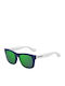 Havaianas Paraty S Unisex Sunglasses with Blue Plastic Frame and Green Mirror Lens Paraty/S QMB/Z9