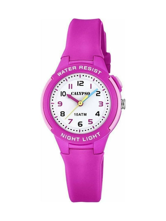 Calypso Kids Analog Watch with Rubber/Plastic Strap