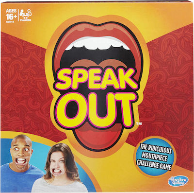 Hasbro Joc de Masă Speak Out pentru 4-5 Jucători 16+ Ani