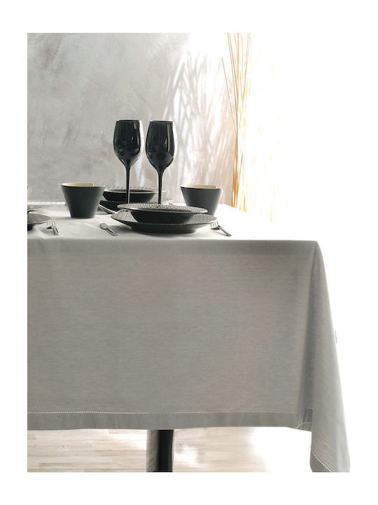 Rythmos Tablecloth Cotton Inez Gray 170x300cm