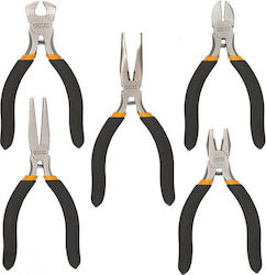 Topex Σετ 5 Πλαγιοκοφτάκια Pliers set Curved Length 125mm 5pcs