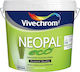 Vivechrom Neopal Eco Plastic Ecological Paint for Interior Use White 750ml