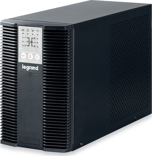 Legrand Keor LP VFI UPS On-Line 1000VA 900W with 3 IEC Power Plugs