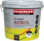 Isomat Acryl Plastik Farbe für Äußeres Verwendung Weiß 10Es