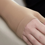 Alfa Care Lymphedema Glove CCL2 20303112 Graduated Compression Sleeve with Silicone 23-32 mmHg Beige