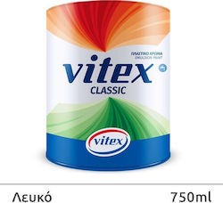 Vitex Classic Plastic Paint for Interior Use White 750ml