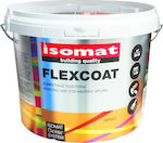 Isomat Flexcoat Plastik Farbe für Innen- und Außenverwendung Weiß 10Es