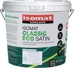 Isomat Classic Eco Satin Plastic Vopsea Ecologic pentru Utilizare Intern 3lt