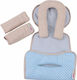 Minene Baby Car Seat Liner Blue