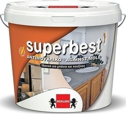 Berling Super Best Plastic Anti-Mildew Paint for Interior Use White 600ml