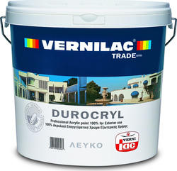 Vernilac Durocryl Plastic Acrilyc Paint for Exterior Use 9lt