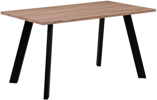 Baxter Τραπεζαρίας 140x80x75εκ.