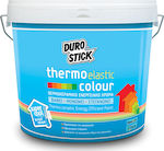 Durostick Thermoelastic Colour Plastic Vopsea Acrilic Termoizolant pentru Utilizare Extern 10lt