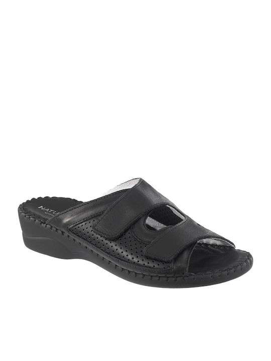 Naturelle 30242N Leder Anatomic Damen Sandalen Schwarz
