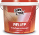 Durostick Relief Plastik Farbe für Äußeres Verwendung Weiß 3Es