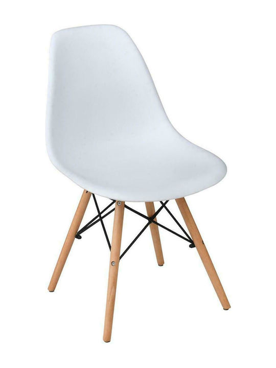Art Stühle Küche White 1Stück 47x54x82cm