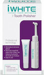 iWhite Tooth Polisher Teeth Whitening Device with Glazing Cream 20ml & 2 AAA alkaline batteries