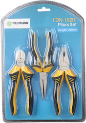 Fieldmann FDN 1020 Σετ Πένσες Σετ Πένσες Πλάγιες Μήκους 150mm 3τμχ