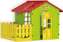 Mochtoys Kinder-Spielhäuser mit Zaun