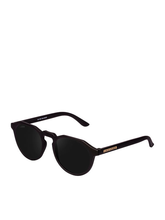 Hawkers Carbon Black Dark Warwick Polarized Sunglasses with Black Plastic Frame and Black Polarized Lens 140006