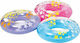Intex Swirly Whirly Tubes Kids' Swim Ring with Handles and Diameter 91cm. from 9 Years Old (Assortment Designs/Colours)