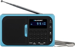 Blaupunkt PR5BL Ραδιοφωνάκι Επαναφορτιζόμενο με USB Μπλε