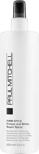 Paul Mitchell Firm Style Freeze & Shine Лак за Много Силно Задържане 500ml