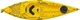Rainbow Easy Base Plastik-Kajak Meer 1 Person Gelb