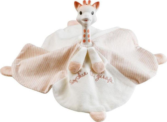Sophie La Girafe Πανάκι Μωρού Sophie So Pure Soft Rubber Λευκό