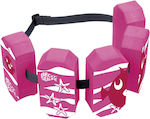 Beco Aqua Belt Swim Belt for 2-6 Years Old with 5 Building Blocks 15.5x7.5x5cm Pink