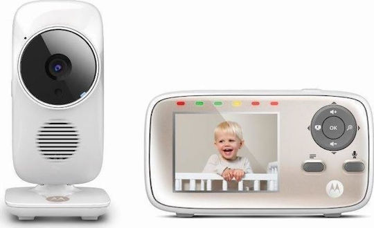 Motorola Wireless Baby Monitor with Camera & Screen 2.8" with Two-Way Audio & Lullabies