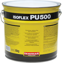 Isomat Isoflex PU 500 Ελαστομερές Επαλειφόμενο Στεγανωτικό Πολυουρεθάνης 25kg Λευκό