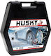 Husky No 240 No 240 Αντιολισθητικές Αλυσίδες Πάχους 16mm Επιβατικού Αυτοκινήτου 2τμχ