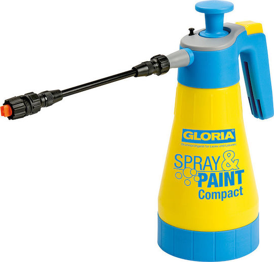 Gloria Spray & Paint Compact Drucksprüher mit Kapazität 1.25Es 3bar