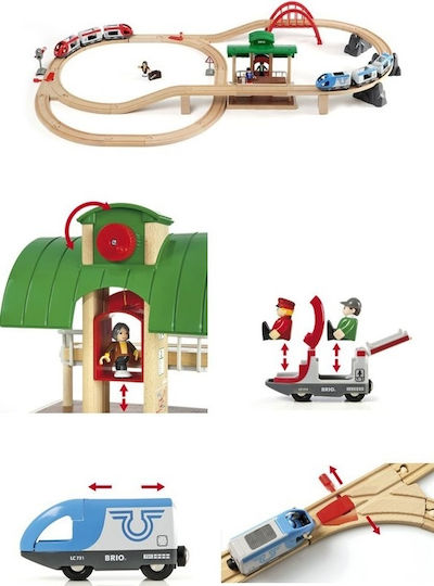 Brio Toys Travel Switching Set with Train for 3++ Years