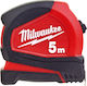Milwaukee Maßband mit automatischem Rücklauf und Magnet 25mm x 5m