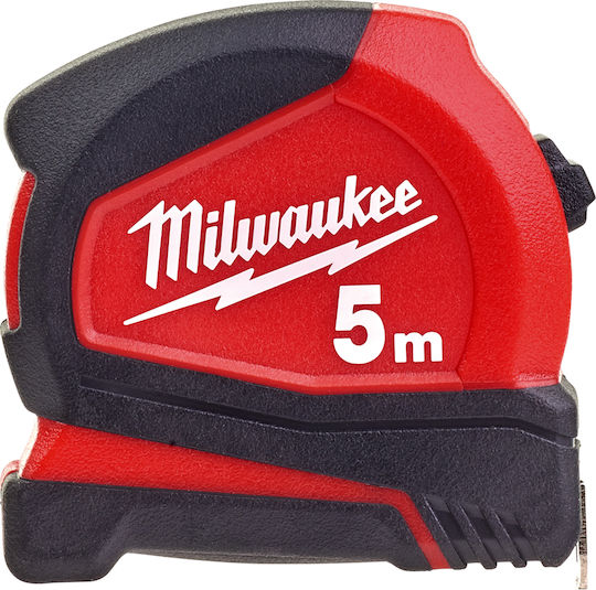 Milwaukee Maßband mit automatischem Rücklauf und Magnet 25mm x 5m
