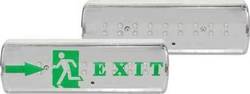 Elmark LED Exit Emergency Light with Photocell