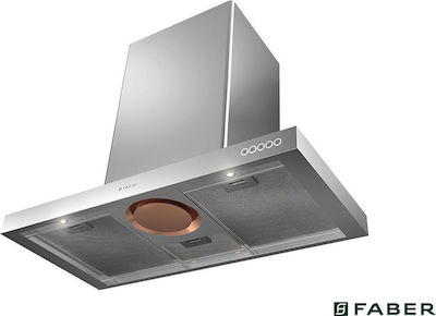 Faber Luft X A90 Απορροφητήρας Καμινάδα 90cm Inox