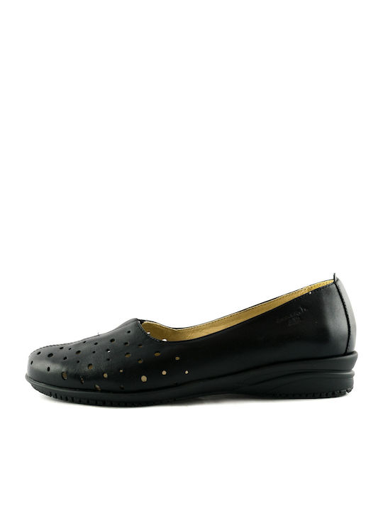 Boxer Women's Loafers in Black Color