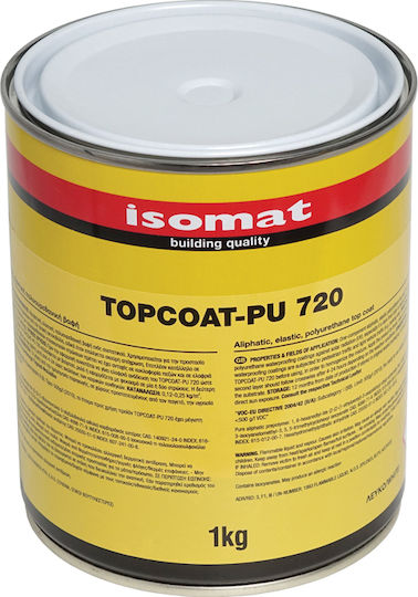 Isomat Topcoat-PU 720 Insulating Sealing Polyurethane 1kg White