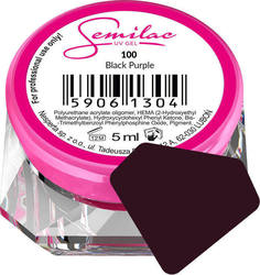 Semilac UV Prună Întunecată 100 Black 5ml